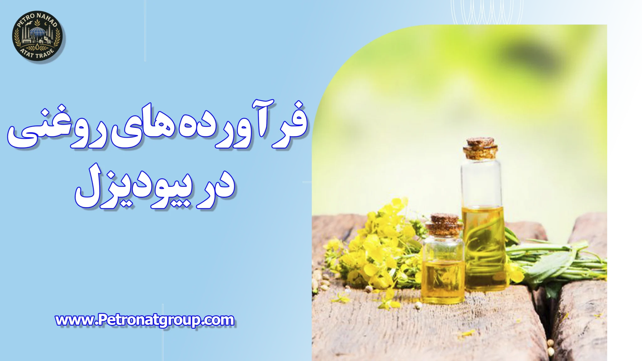 فرآورده های روغنی در بیودیزل