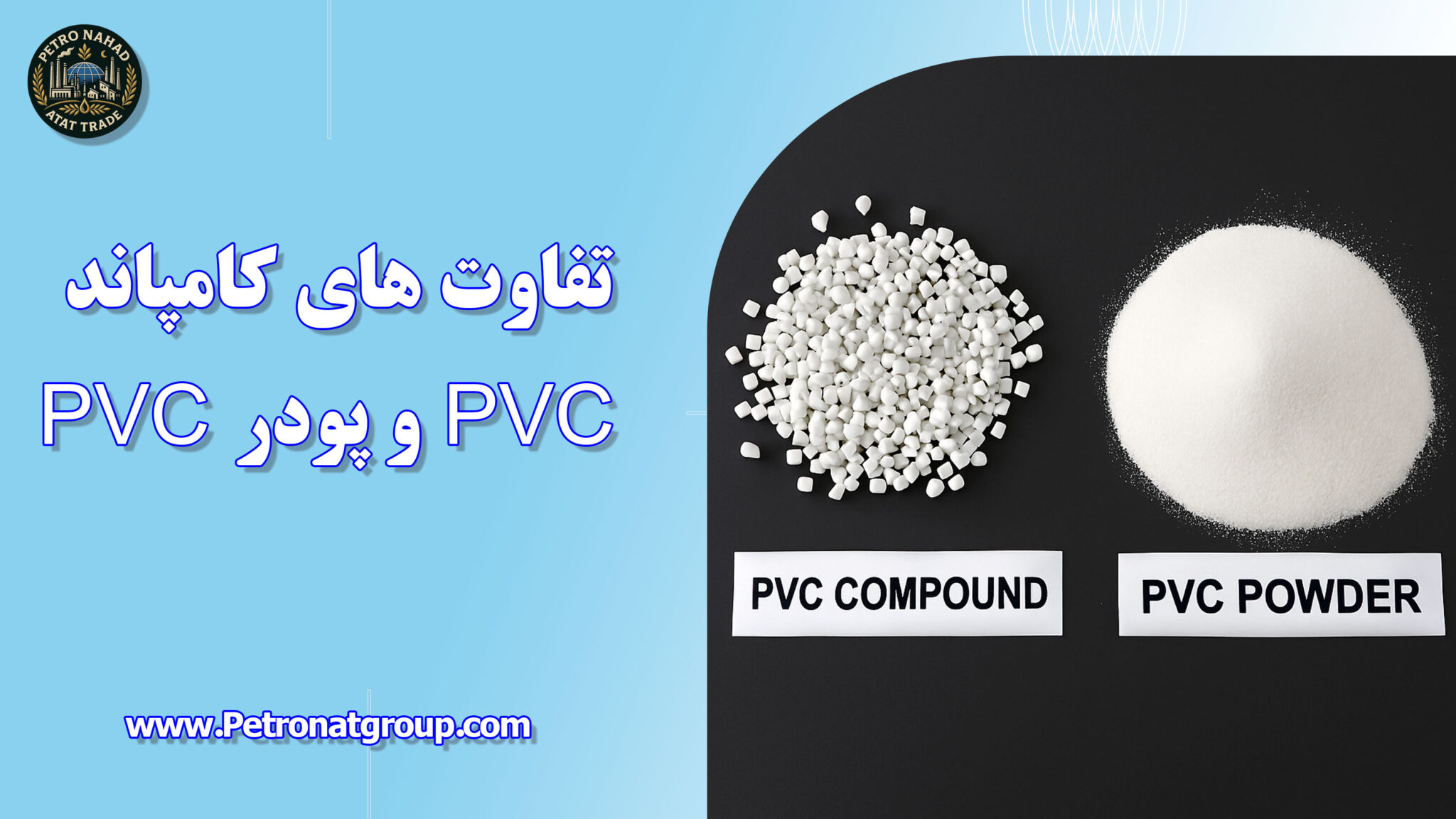 تفاوت های کامپاند PVC و پودر PVC